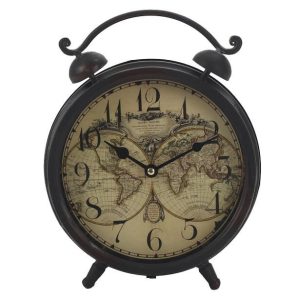 Atlas mantel clock