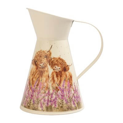 Wrendale Designs Gentle Giants Highland cow jug Wrendale Designs Gentle Giants Highland cow jug